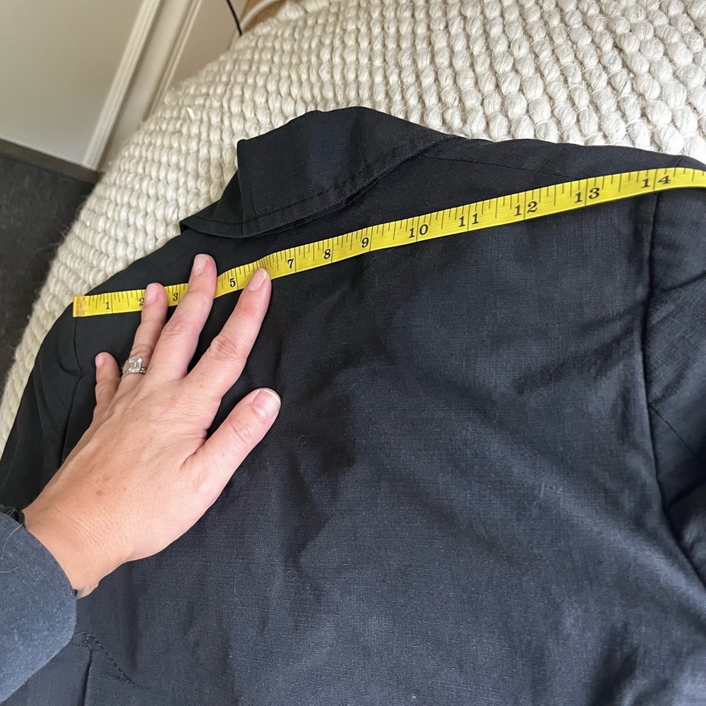 Stella McCartney Black Button Front Jacket - Picture 11 of 16